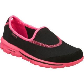Womens Skechers GOwalk Black/Pink