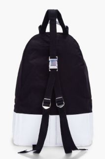 KRISVANASSCHE Coated Black Backpack for men