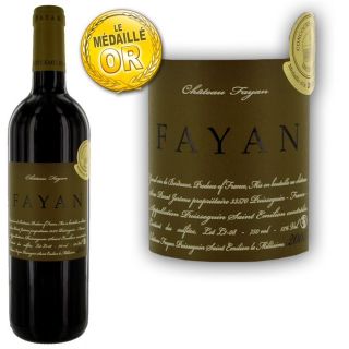 Château Fayan 2008   Vin rouge   Bordeaux   Puisseguin Saint Emilion
