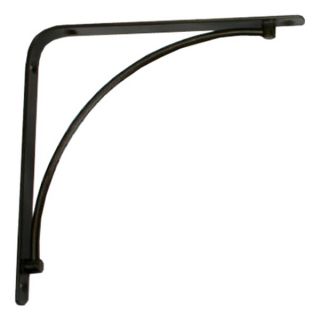 Knape & Vogt Mfg Co 200M BLK 6 6"BLK STL Shelf Bracket