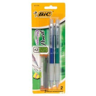Bic Velocity Mechanical Pencils 0.7mm, 2 pack Office