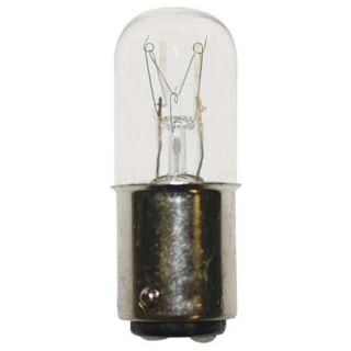 Lumapro 4VCW9 Miniature Lamp, C243 1, T6, 120V