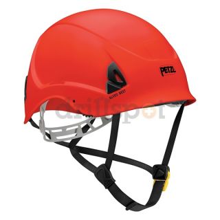Petzl A20BRA Work and Rescue Helmet, Red