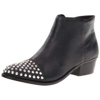 Steve Madden Womens Praque Leather Studded Ankle Boots Today $122