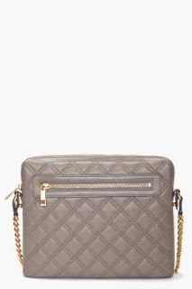 Marc Jacobs Grey Leather Ipad Case for women