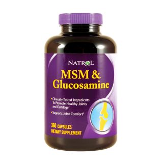 Natrol 360 Cap MSM and Glucosamine (Pack of 2) Today $29.49 5.0 (1