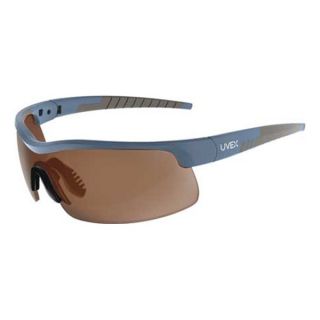 Uvex By Honeywell SX0101 Safety Glasses, Espresso, Scratch Resistnt