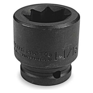 Proto J07512S Impact Socket, 3/4 Dr, 8 Pt, Std, 3/4 In