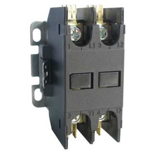 Dayton 6GNR2 Contactor, DP, 20A, 2P, 110 120VAC