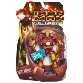 Iron Man Movie Action Figure Battle Monger (Red and Gold