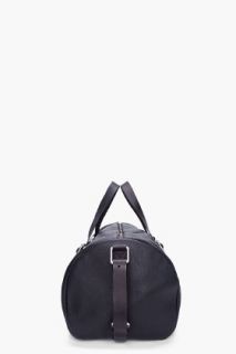 Marc By Marc Jacobs Black Simple Leather Duffle Bag for men