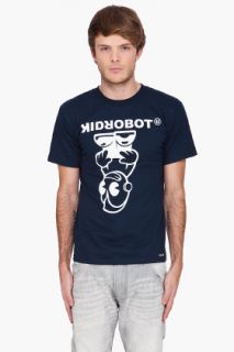Kidrobot Inverted Robot T shirt for men