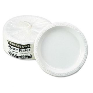 Tablemate 10.25 inch White Plastic Plates (Case of 125) Today $45.49