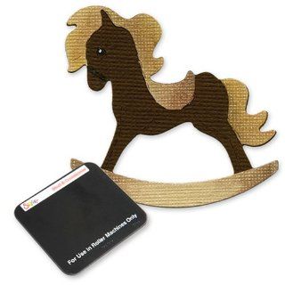 Sizzix 654928 Sizzlits Die   Baby Toy, Rocking Horse by