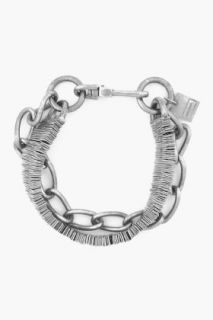 Goti Silver Layered Bracelet for men