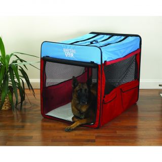 Red/ Blue Extra large Collapsible Dog Crate Today $116.99