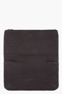 Alexander Wang Black Soft Leather Clutch for women