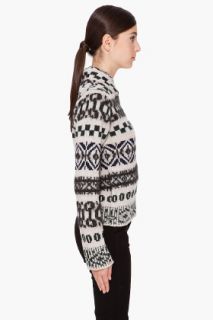 Opening Ceremony Rustic Fair Isle Pullover for women