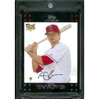 2007 Topps Update # 192 Terry Evans RC   Angels   Rookie