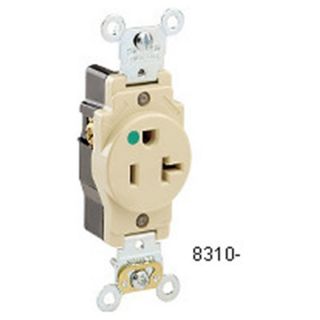 Leviton 8310 I Single, Standard Duplex & Single Receptacle