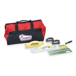 Goldblatt G16920 Concrete Apprentice Tool Kit, 6 Pc