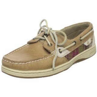 Sperry Top Sider Womens Bluefish 2 Eye Plaid Boat Shoe