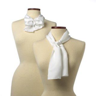 white silk scarf   Clothing & Accessories