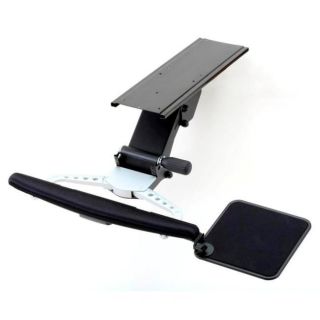 Black/ White Adjustable Keyboard Mouse Tray Today $124.99