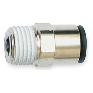 Legris 3175 56 11 Male Connector, 1/4 In OD, 290 PSI, PK 10