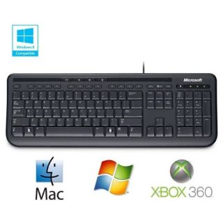 Microsoft Wired Keyboard 600 Black   Achat / Vente CLAVIER   PAVE