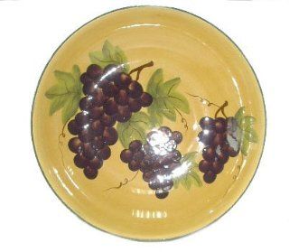 Tuscany Grape Large Pasta Bowl Serving Wine Tuscan