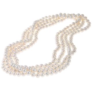 pearl 9 10mm endless necklace 48 100 inches msrp $ 437 47 today $ 124