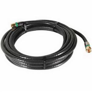 Audiovox DH12QCV 12' BLK Quad Coax Cable