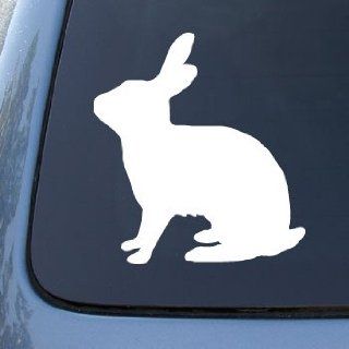 RABBIT SILHOUETTE   Bunny   Vinyl Car Decal Sticker #1548  Vinyl