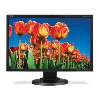 NEC E222W BK 22 inch Widescreen LCD Monitor 1680X1050 DVI