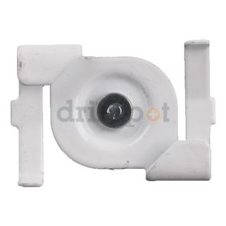 Caddy 4G8WH Track Lighting Clip, Twist On, PK10