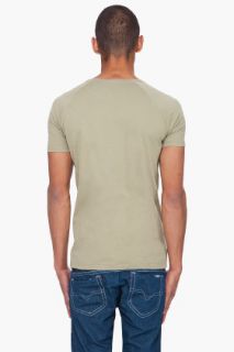 Diesel Olive Green T yors T shirt for men
