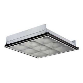 Lithonia 2PM3N G B 3 17 9LD MVOLT 1/3 GEUS Recessed Troffer, Parabolic, F17T8, 3 Lamp