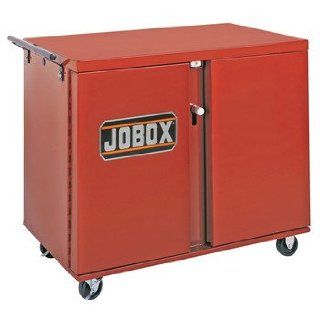 JOBOX 677990 Super Duty Rolling Work Bench Body Only with 6 Casters
