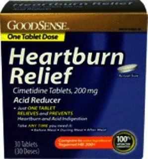 Good Sense Heartburn Relief Cimetidine 200mg Tabs 30ct