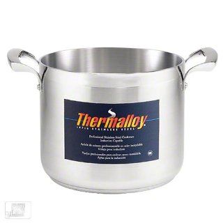 Browne Halco 57 23940 40 qt Stainless Steel Deep Stock Pot