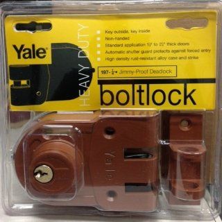 Yale Security V197 1 4 Jimmy Proof Double Cylinder Deadlock   