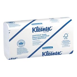 Kimberly Clark Corporation 01999 9.40 x 12.4 White 1 Ply Folded