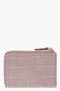 Givenchy Grey Suede Card Case for women