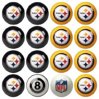 Pittsburgh Steelers NFL Home vs. Away Billiard Balls Full