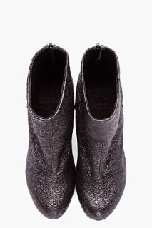 Rag & Bone Metallic Silver Newbury Ankle Boots for women