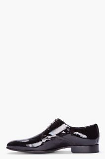 Tiger Of Sweden Black Patent Leather Paul Shoes for men