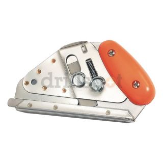 Westward 13A746 Loop Pile Cutter, SS, 6 In, Orange