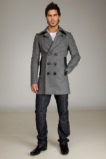 Mackage  Seal Mix Grey Overcoat for men