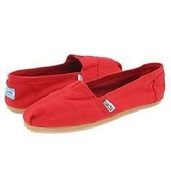 TOMS Shoes Elemental Red
